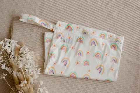 My Little Gumnut - PASTEL MEDLEY - Large Wet bag
