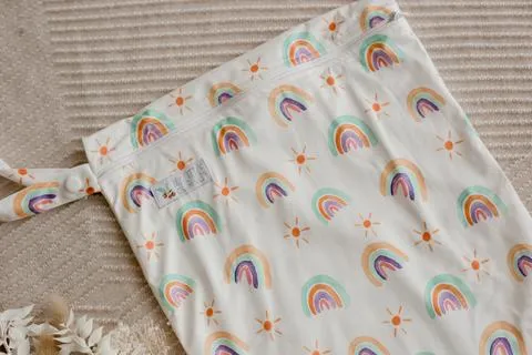 My Little Gumnut - PASTEL MEDLEY - Large Wet bag