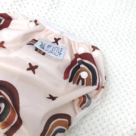 My Little Gumnut - RAINBOW - swimming nappy (3-18months)