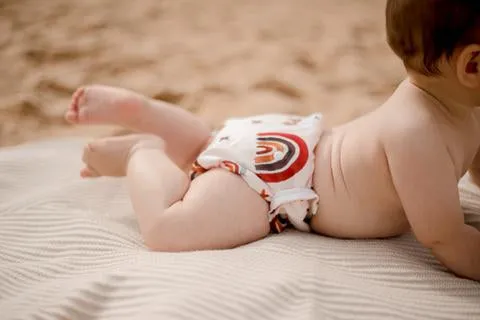 My Little Gumnut - RAINBOW - swimming nappy (3-18months)