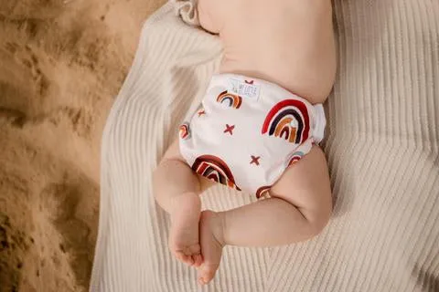 My Little Gumnut - RAINBOW - swimming nappy (3-18months)