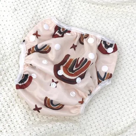 My Little Gumnut - RAINBOW - swimming nappy (3-18months)