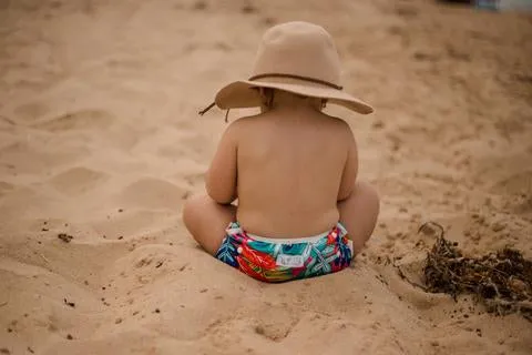 My Little Gumnut - URBAN JUNGLE - swimming nappy (3-18months)