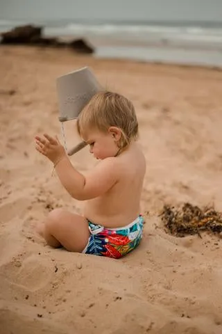 My Little Gumnut - URBAN JUNGLE - swimming nappy (3-18months)