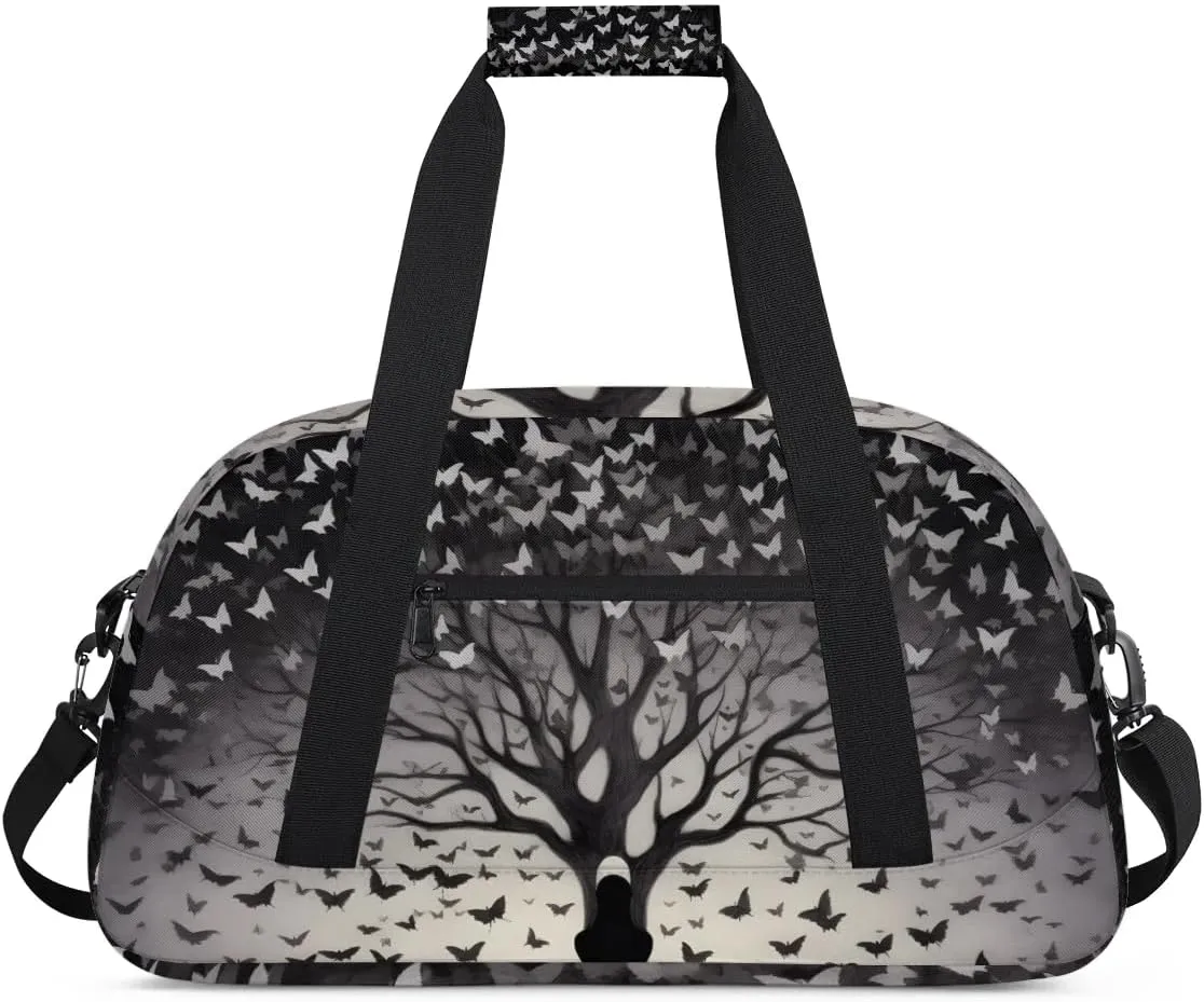 Mystery Butterflies Gym bag Abstract Tree Gym bag for travelling fitness sports and more