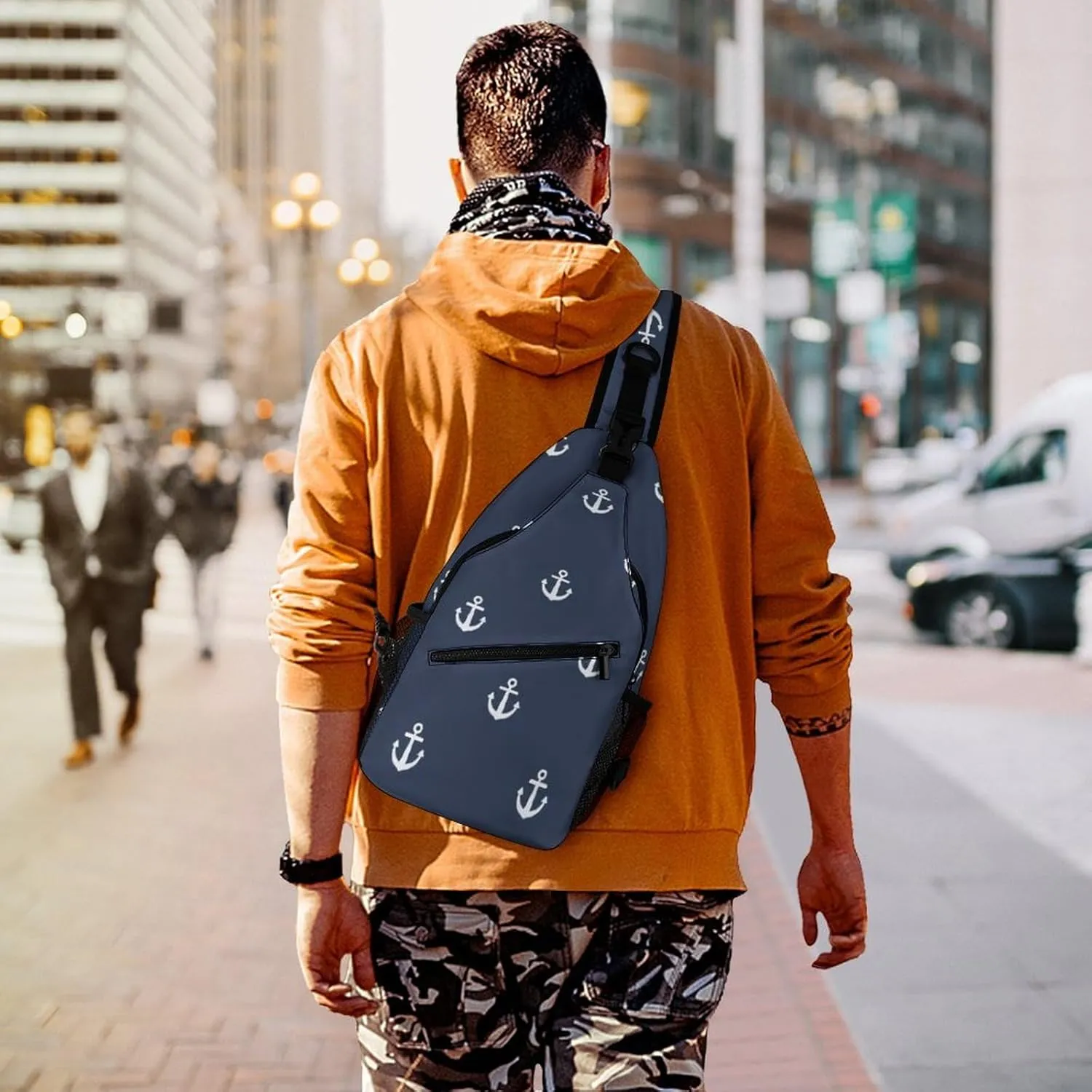 NAU TICAL A Spacious And Large Capacity Portable Adjustable Chest Bag