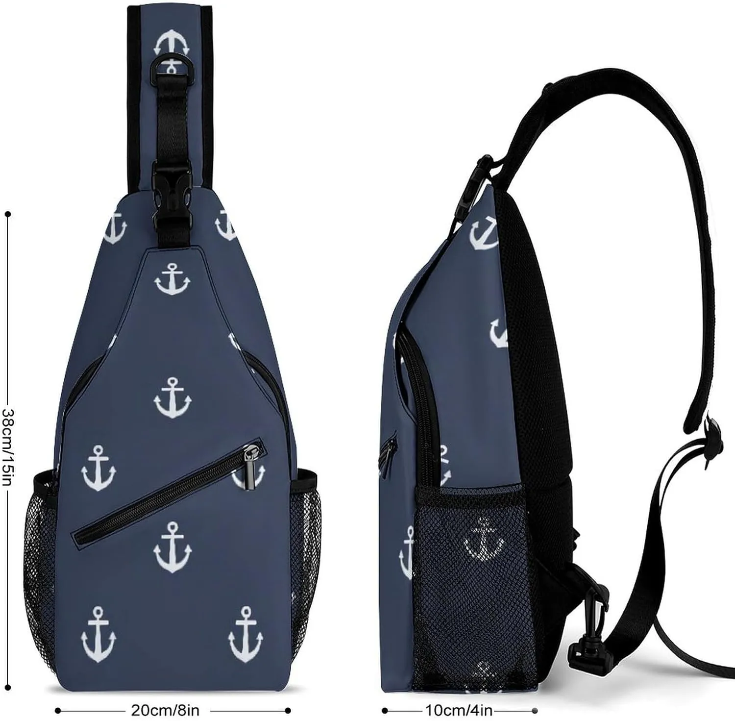 NAU TICAL A Spacious And Large Capacity Portable Adjustable Chest Bag