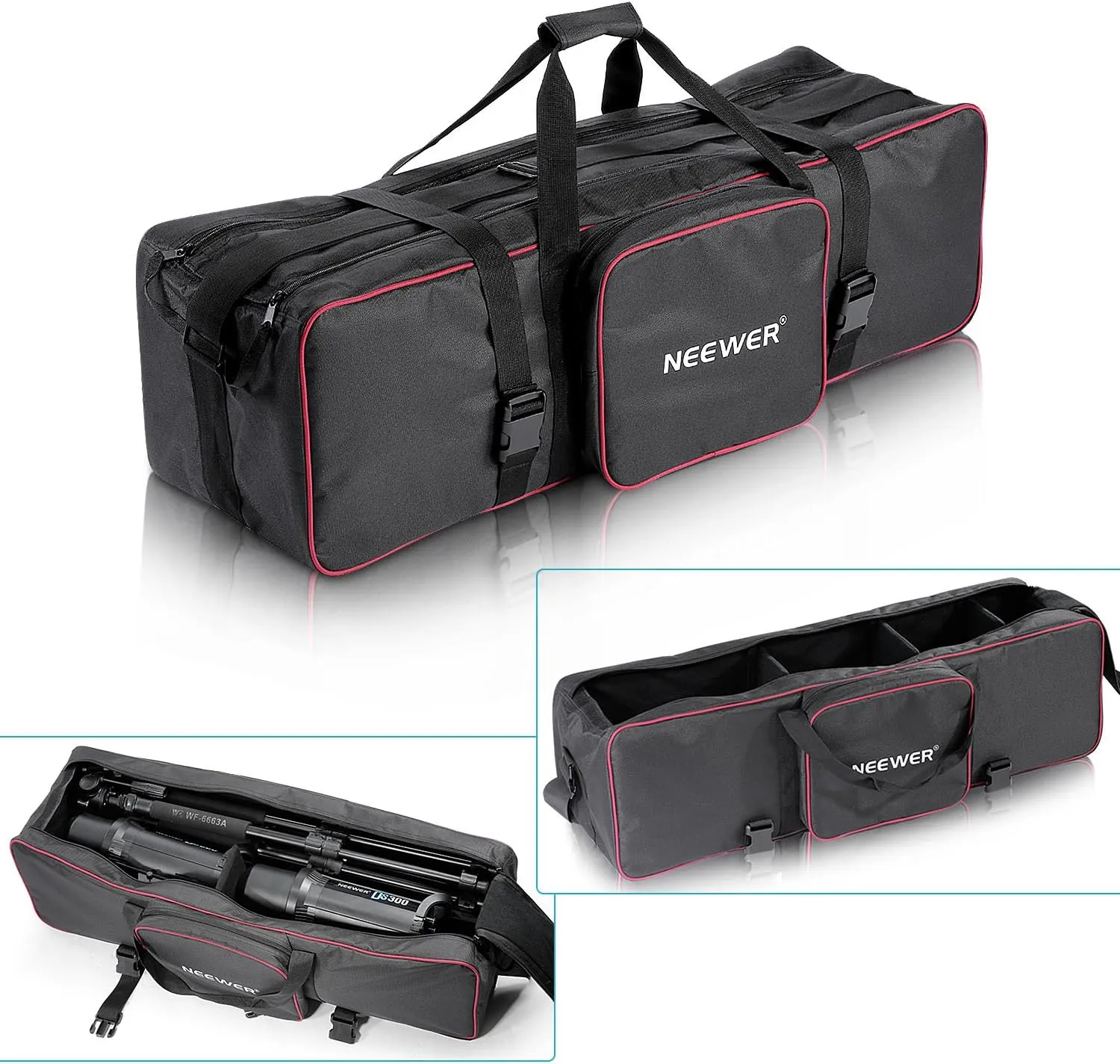 Neewer® 35"x10"x10"/90 x 25 x 25 cm Photo Studio Equipment Large Carrying Bag with Strap for Tripod Light Stand and Photography Lighting Kit(CB-05)