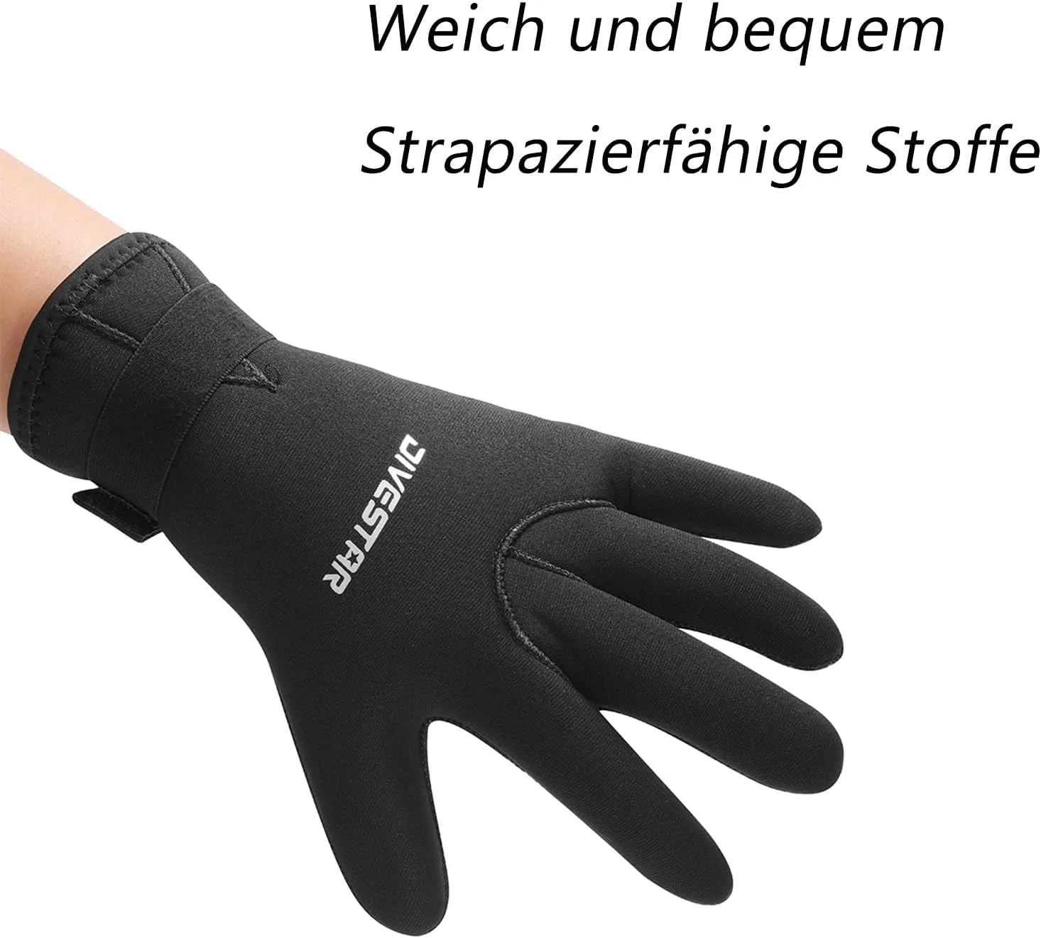 Neoprene Wetsuit Gloves for Men, Women & Kids - 3MM & 5MM Thickness - Anti-Slip, Flexible Dive Gloves for Scuba, Spearfishing, Surfing, Swimming & More
