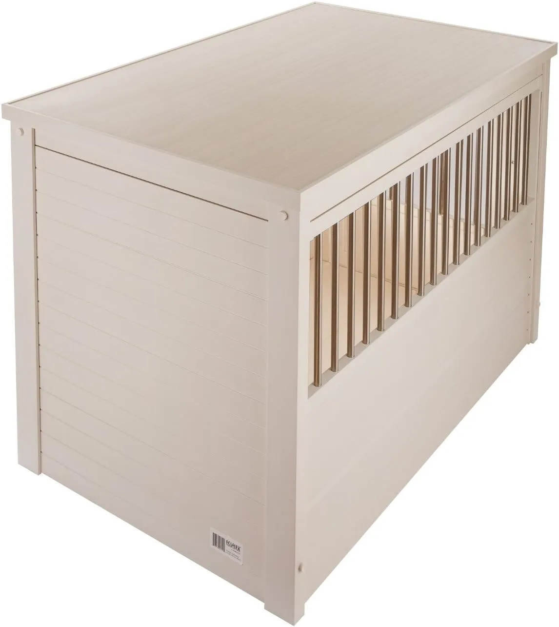 New Age Pet ecoFLEX Pet Crate/End Table, Small, Antique White