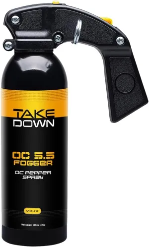 New FELOIY Large Pepper Spray Home/Outdoor Safety - 30' Wide Spray - Easy to Use, Full Hand Grip