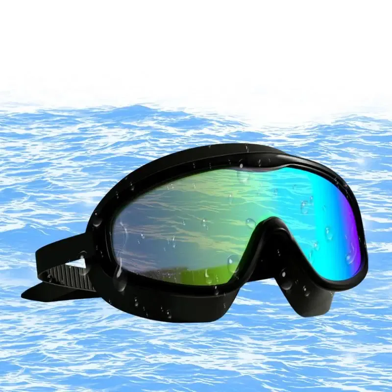 New Swimming Goggles Adjustable Anti Fog Adult Pool Glasses Clear Vision Swimming Goggles Professional Fitness Tool For Training