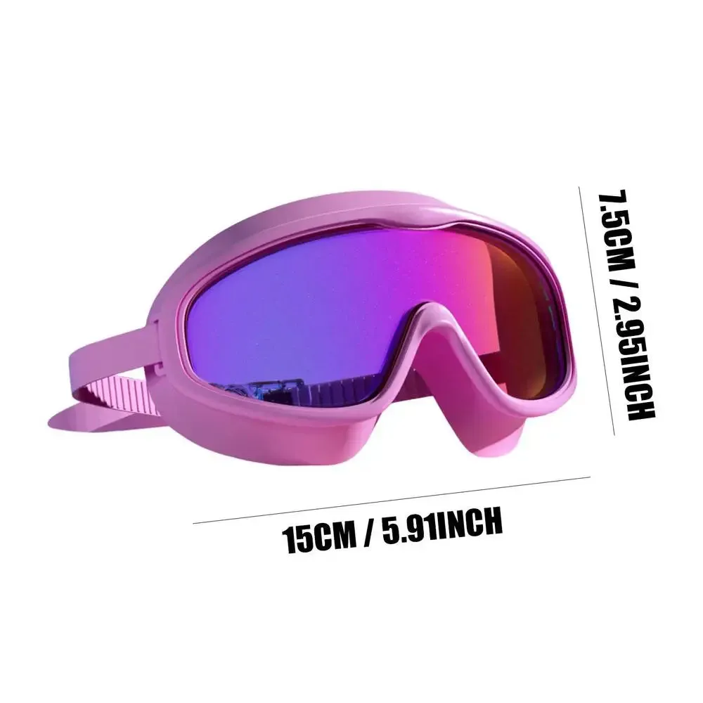 New Swimming Goggles Adjustable Anti Fog Adult Pool Glasses Clear Vision Swimming Goggles Professional Fitness Tool For Training
