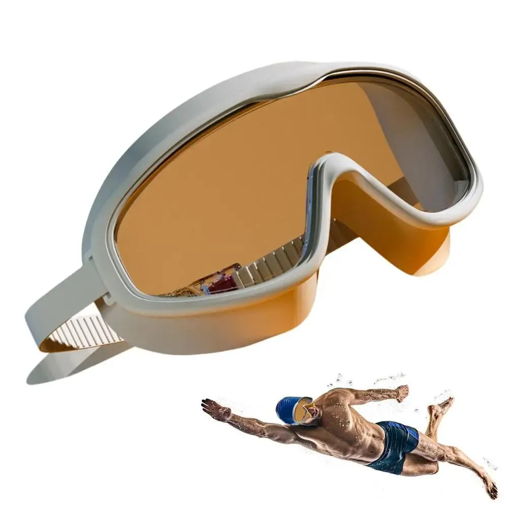 New Swimming Goggles Adjustable Anti Fog Adult Pool Glasses Clear Vision Swimming Goggles Professional Fitness Tool For Training