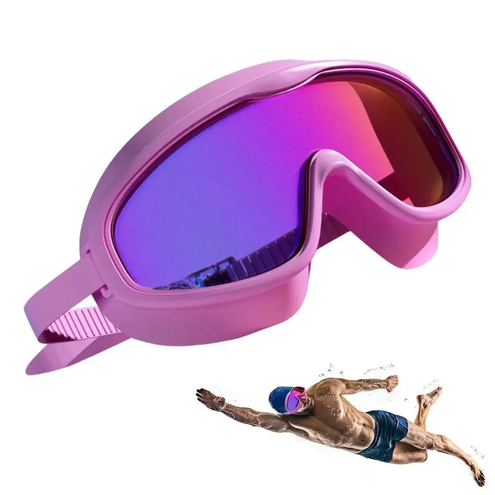 New Swimming Goggles Adjustable Anti Fog Adult Pool Glasses Clear Vision Swimming Goggles Professional Fitness Tool For Training