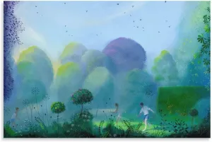 Nicholas Hely Hutchinson Wall Art-Aesthetic Nature Landscape K Poster Decorative Painting Canvas Wall Art Living Room Posters Bedroom Painting 24x36inch(60x90cm)