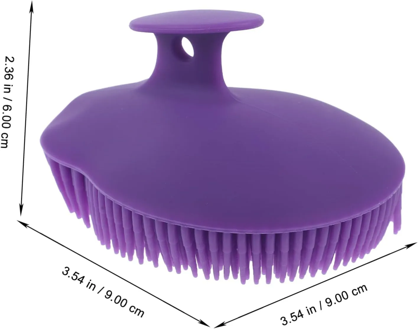NOLITOY 2pcs Silicone Bath Brush Ergonomic Handheld Body Scrubber for Gentle Exfoliation Skin-Friendly Shower Brush for Relaxing Massage and Daily Cleansing