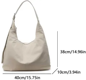 Nylon Handbag Large Capacity Crossbody Bag Travel Purse for Women Travel Sport