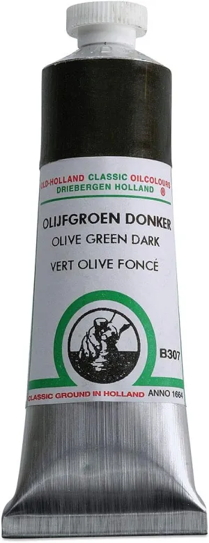 Old Holland Classic Oil Colours olive green dark 40 ml 307