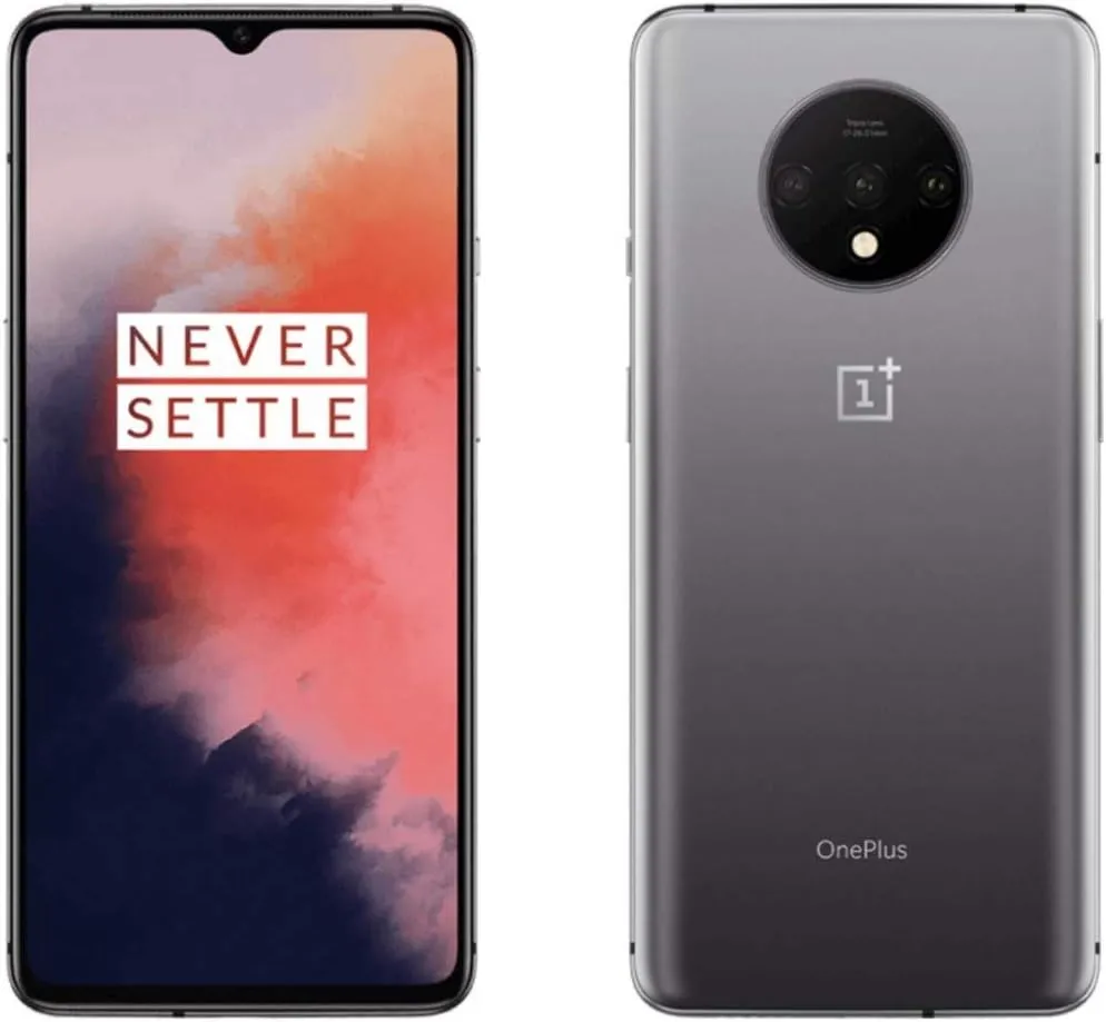 OnePlus 7T (128GB, 8GB) 6.55" AMOLED 90Hz Display, Snapdragon 855 , T-Mobile Unlocked Global 4G LTE GSM (ATT, Metro, Cricket) Frosted Silver (Renewed)