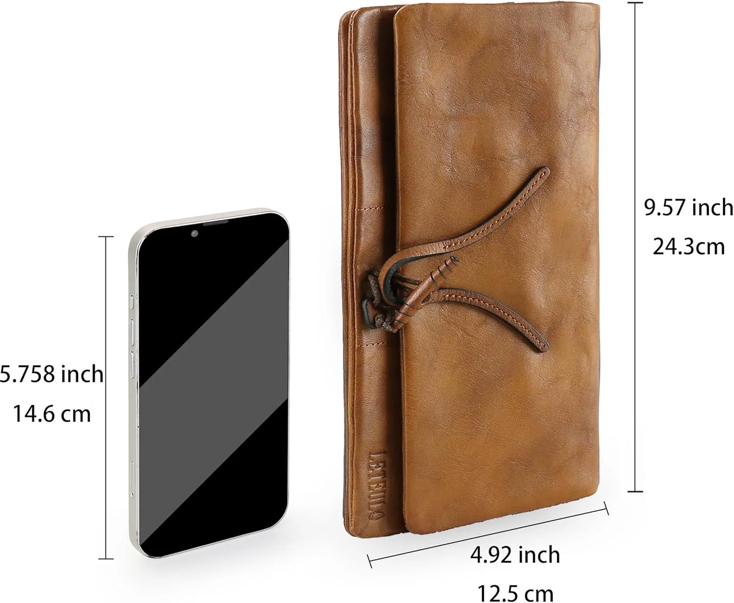 ORIREAL Wallets for Women Large Capacity Leather Clutch Wallet Card Organizer Women's Purse