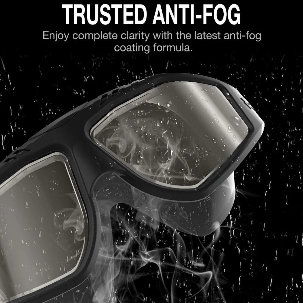 OutdoorMaster Swim Mask - Wide View Swimming Mask & Goggles Anti-fog Waterproof