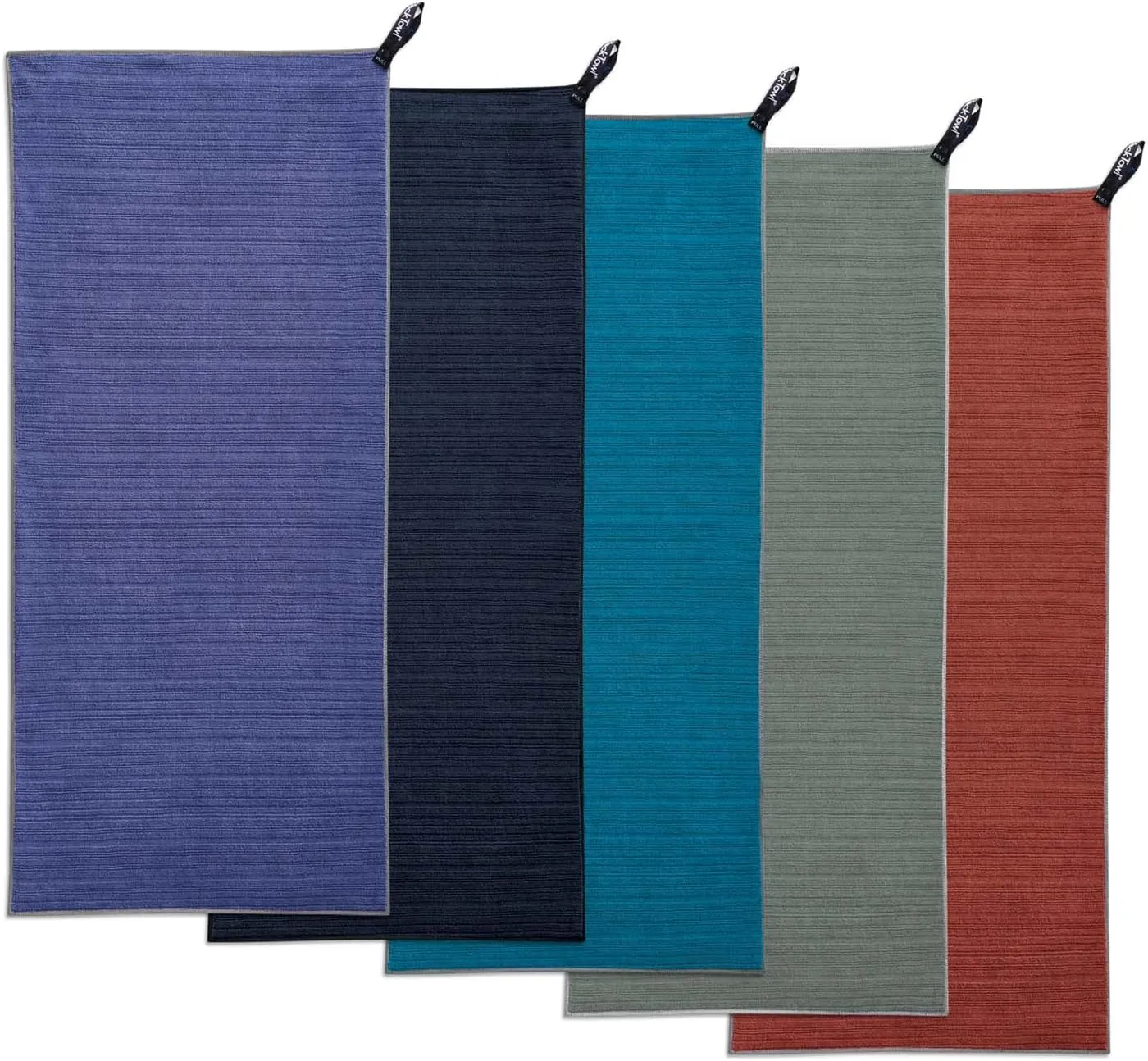 PackTowl Luxe Lightweight Microfiber Camping and Travel Towel, Terracotta, Beach