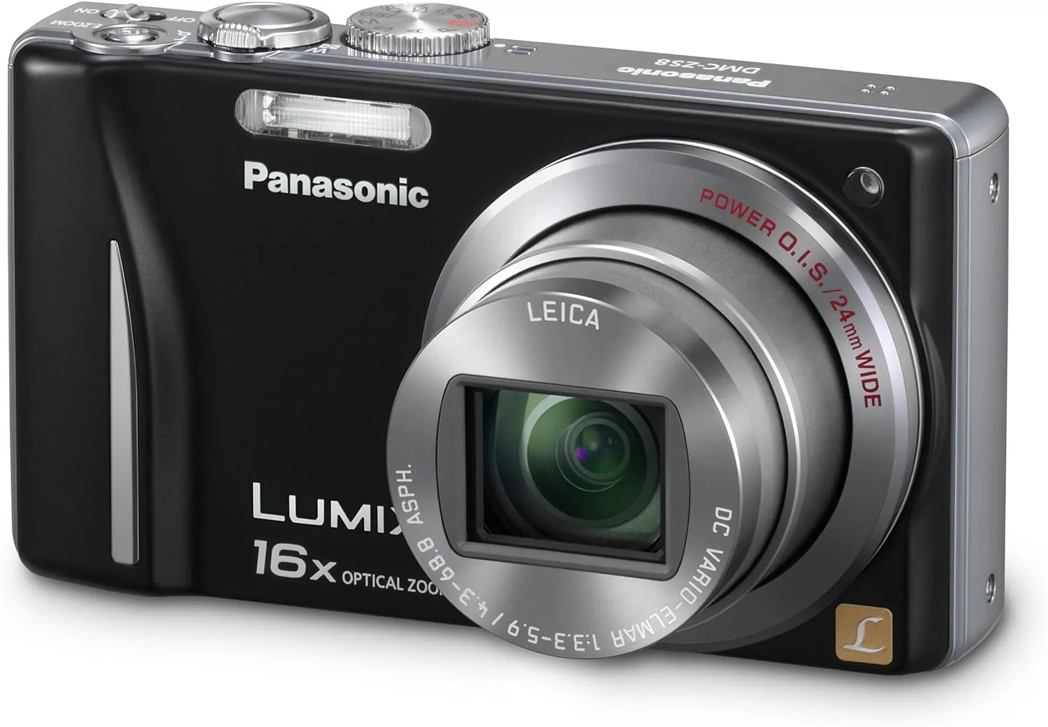 Panasonic Lumix DMC-ZS8 14.1 MP Digital Camera with 16x Wide Angle Optical Image Stabilized Zoom and 3.0-Inch LCD (Black) (OLD MODEL)