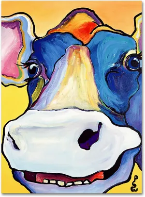 Pat Saunders-White 'Dairy Queen' Canvas Art