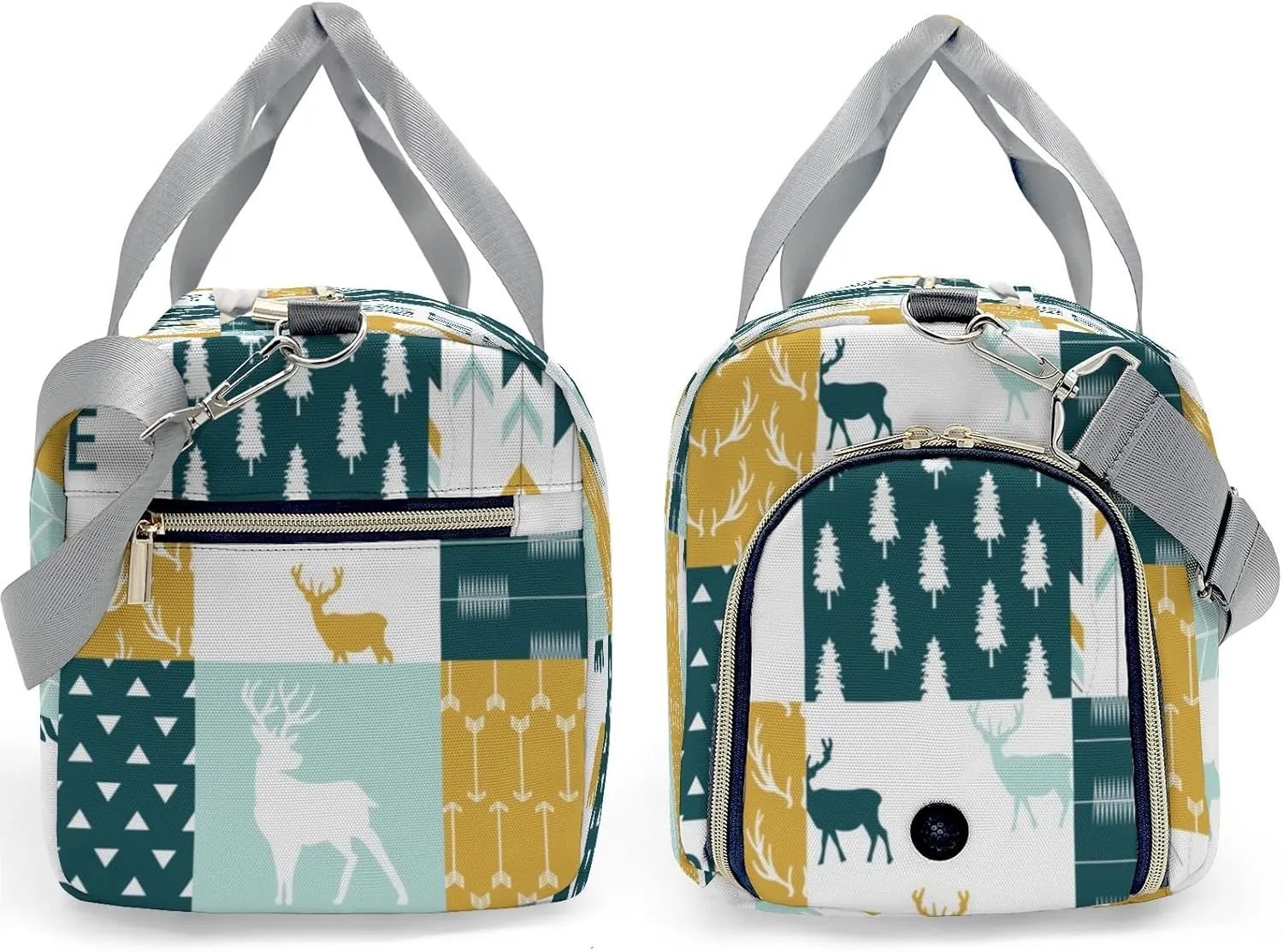 Personalized Animals Custom Multi-functional Travel Bag, Unisex Portable Duffel Bag, Short Distance Travel Assistant.