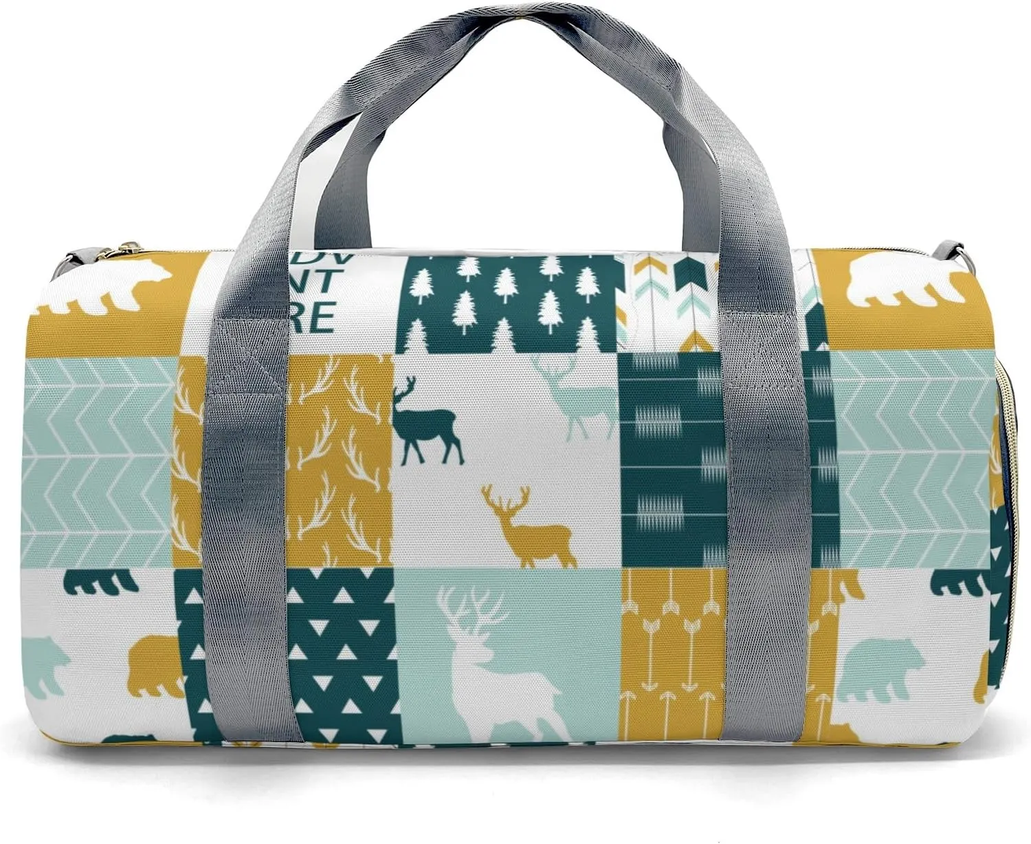 Personalized Animals Custom Multi-functional Travel Bag, Unisex Portable Duffel Bag, Short Distance Travel Assistant.