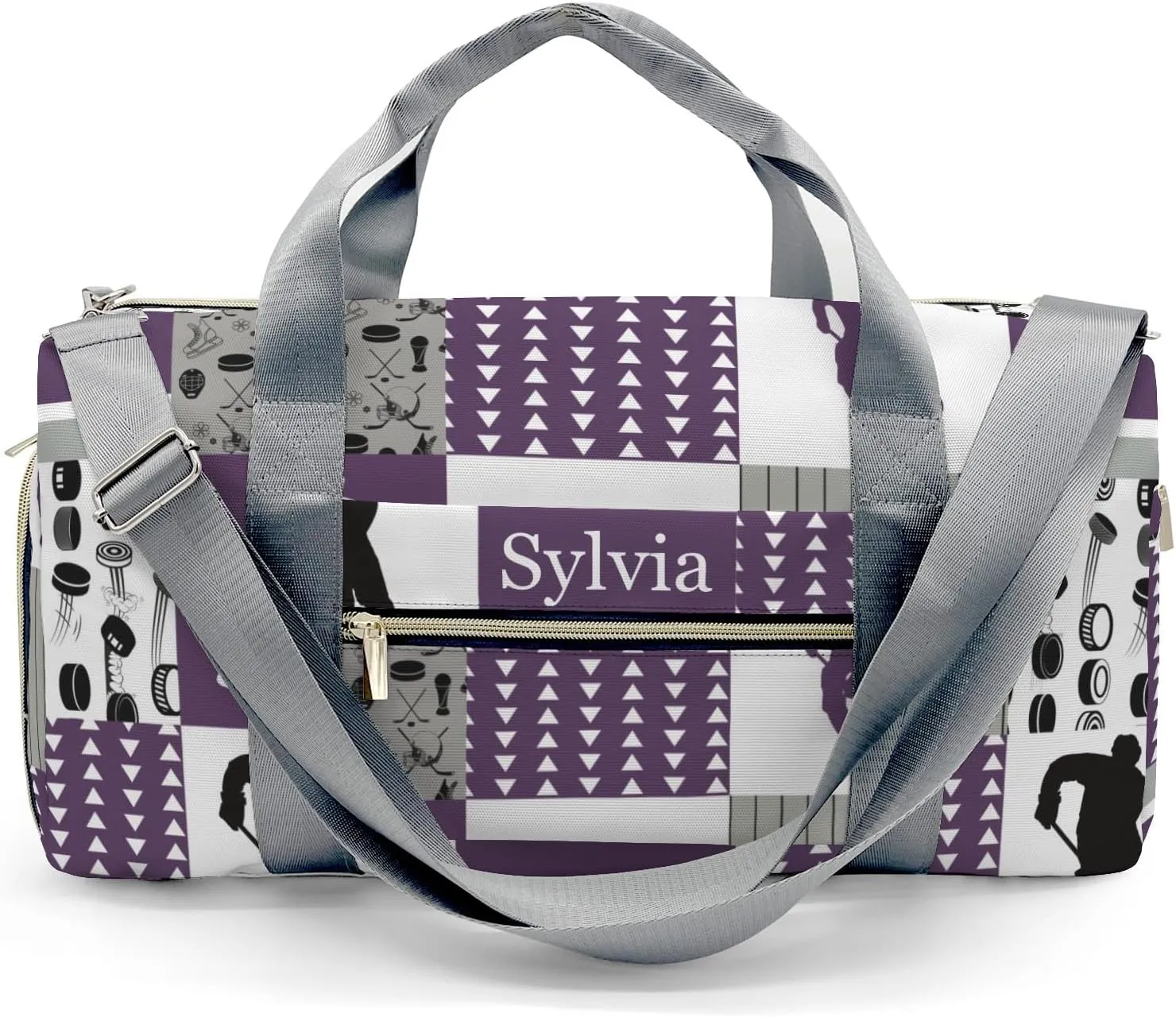 Personalized Ball Custom Multi-functional Travel Bag, Unisex Portable Duffel Bag, Short Distance Travel Assistant