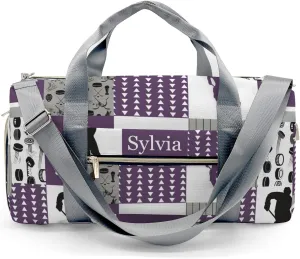 Personalized Ball Custom Multi-functional Travel Bag, Unisex Portable Duffel Bag, Short Distance Travel Assistant
