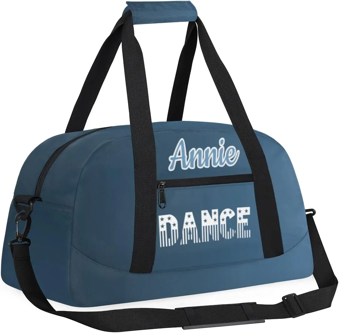 Personalized Dance Bag Cheerleading Bag for Girl Gifts, Overnight Duffel Bags Cheerleader for Kids Personalized Sport Gym Bag, Gymnastics Duffel Bag