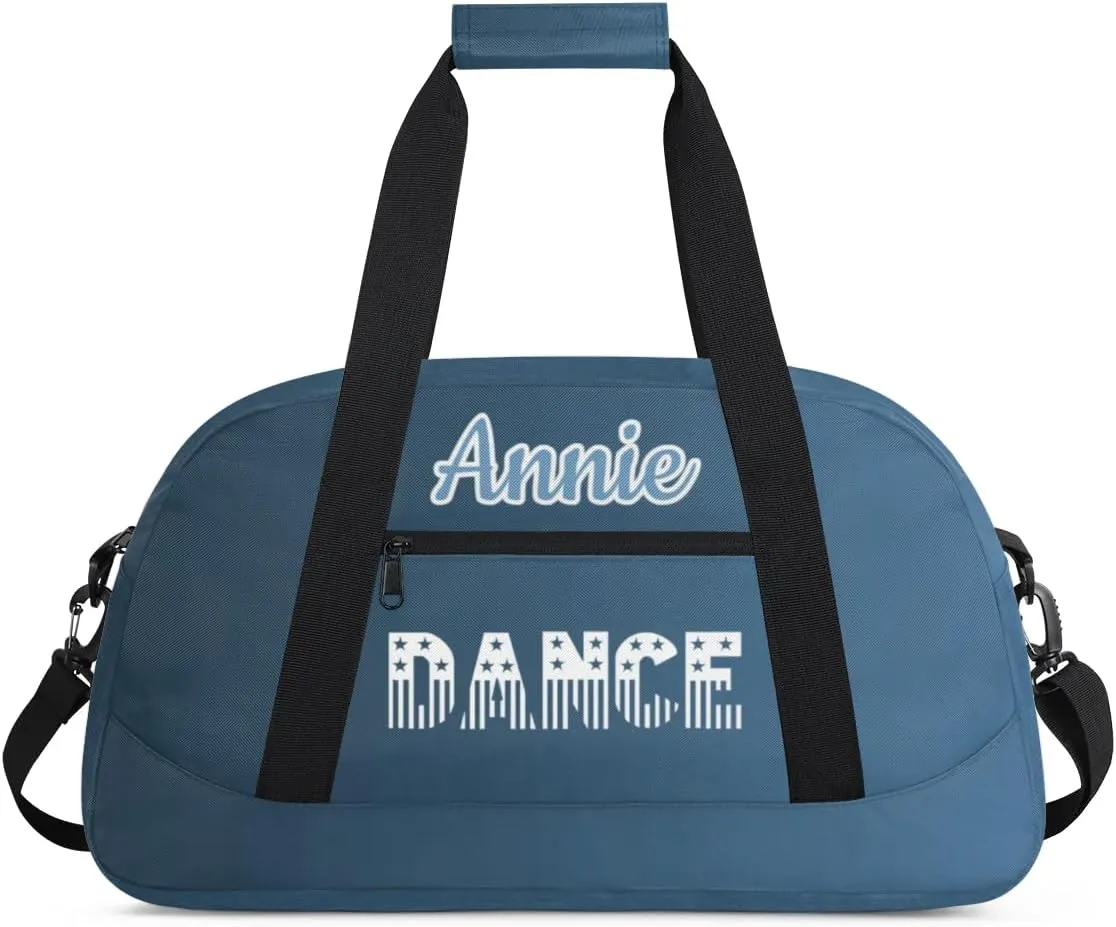Personalized Dance Bag Cheerleading Bag for Girl Gifts, Overnight Duffel Bags Cheerleader for Kids Personalized Sport Gym Bag, Gymnastics Duffel Bag