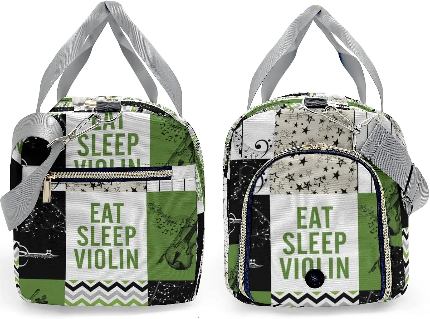 Personalized Music Custom Multi-functional Travel Bag, Unisex Portable Duffel Bag, Short Distance Travel Assistant