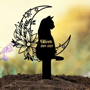 Pet Grave Marker Dog – Custom Dog Tombstones for Graves Outdoor with Name and Date (Nes-gm-03)