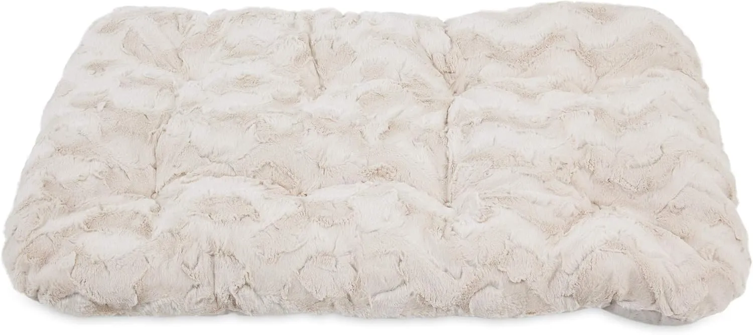 Petmate Aspen Pet SNOOZZY CREAM 41X26 PLUSH MAT