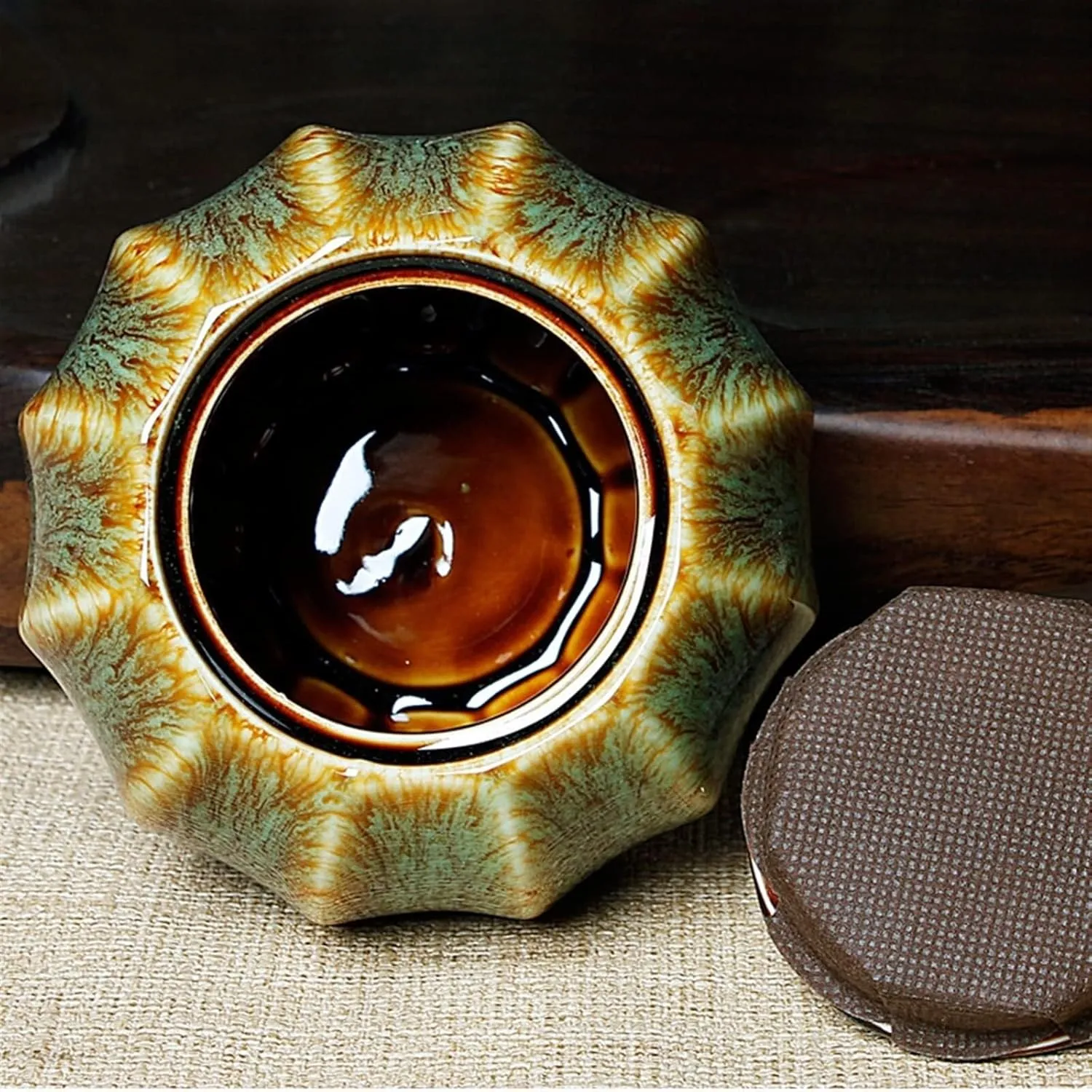Pets Wooden Urns for Dogs Cats Ashes Keepsake Memorial Box Funeral Set Burial Urns for Cremated Remains Ash Vial Adult Funeral Urn Pet Cat and Dog Urn 1921 Pets Memorials, Large, Blue(Green,Medium)