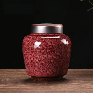 Pets Wooden Urns for Dogs Cats Ashes Keepsake Memorial Box Funeral Set Burial Urns for Cremated Remains Ash Vial Adult Funeral Urn Pet Cat and Dog Urn 23012 Pets Memorials (Red)(Red)