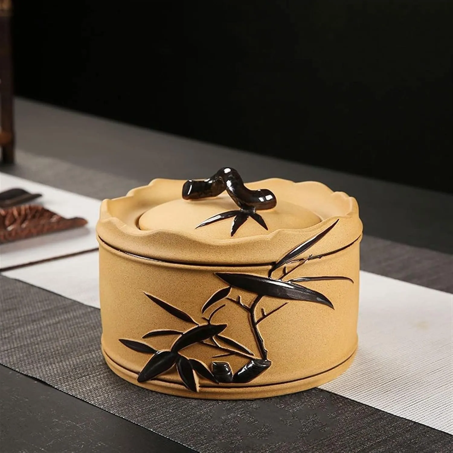 Pets Wooden Urns for Dogs Cats Ashes Keepsake Memorial Box Funeral Set Burial Urns for Cremated Remains Ash Vial Adult Funeral Urn Pet Cat and Dog Urn Pets Memorials, Large, Gold(Yellow,Large)