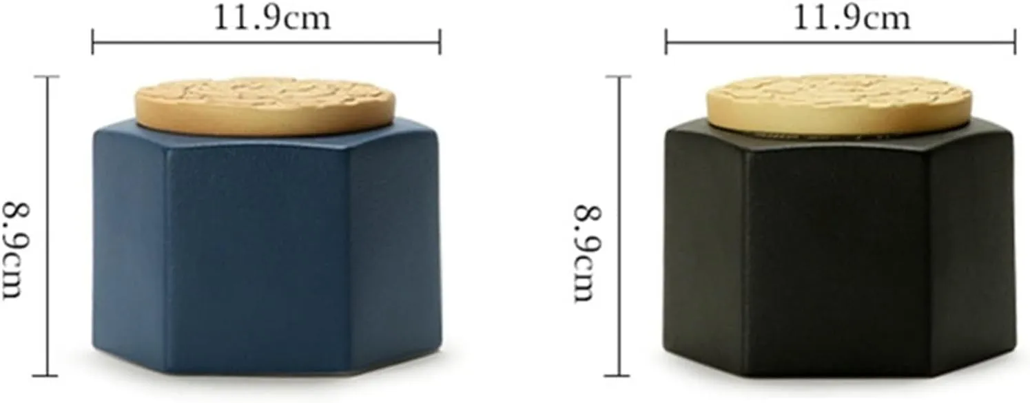 Pets Wooden Urns for Dogs Cats Ashes Keepsake Memorial Box Funeral Set Burial Urns for Cremated Remains Ash Vial Adult Funeral Urn Pet Cat and Dog Urn Pets Memorials, Small, Blue(Blue,Small)
