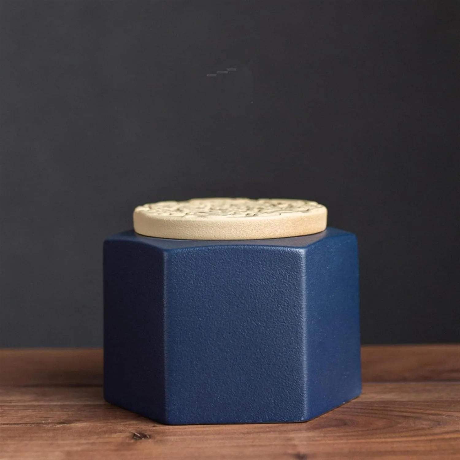 Pets Wooden Urns for Dogs Cats Ashes Keepsake Memorial Box Funeral Set Burial Urns for Cremated Remains Ash Vial Adult Funeral Urn Pet Cat and Dog Urn Pets Memorials, Small, Blue(Blue,Small)