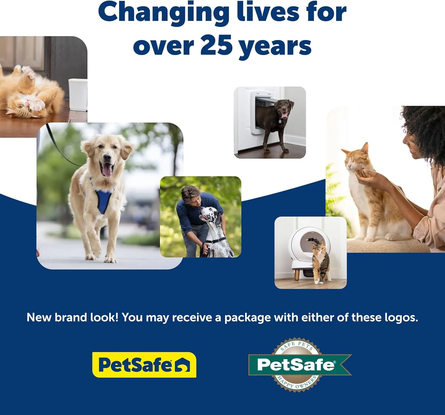 PetSafe Never Rust Electronic Smart Pet Door, Collar Activated Doggie Door, Electronic with Programmable Selective Entry, Electric with Collar Sensor (White - Large)