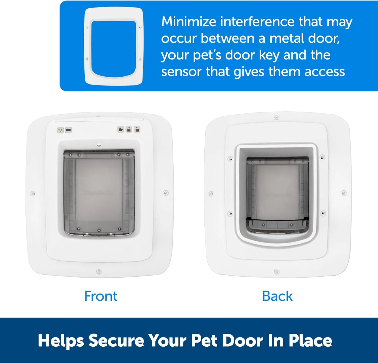 PetSafe SmartDoor Connected Pet Door for Cats and Dogs Installation Adaptor, Large, ZAC19-17246