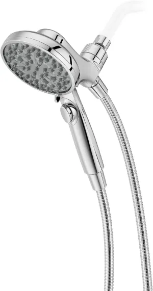 Pfister HydroFuse Handheld Shower Head, Hose Included, Magnetic Docking, 6-Function, 2.5 GPM, Polished Chrome Finish, 016HFM01CC