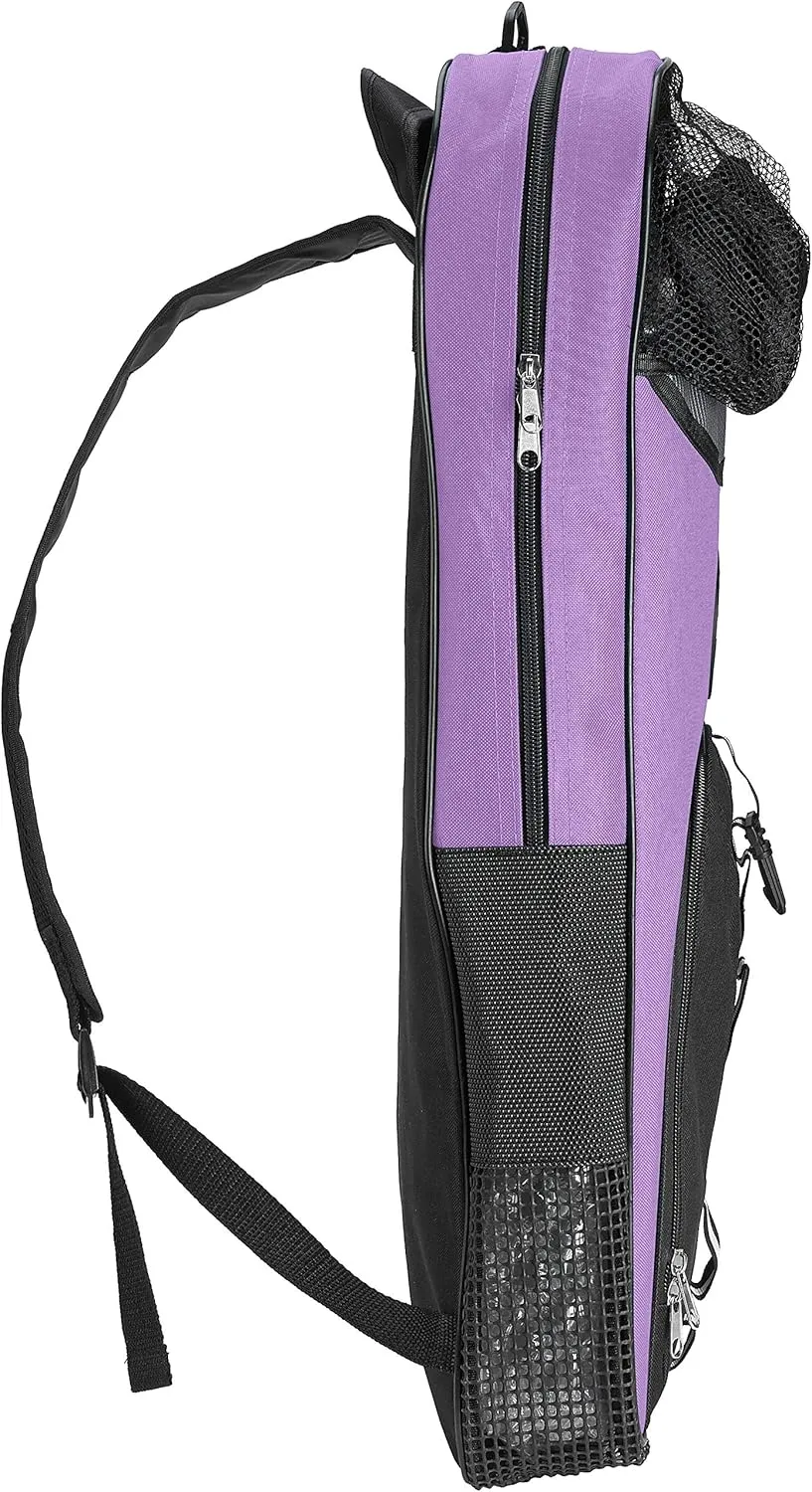 Phantom Aquatics Rapido Snorkeling Backpack with Shoulder Strap - Fits Snorkel Mask Fin Snore Set and More - Ideal Snorkel Travel Bag, Snorkeling Gear Equipment and Water Sports