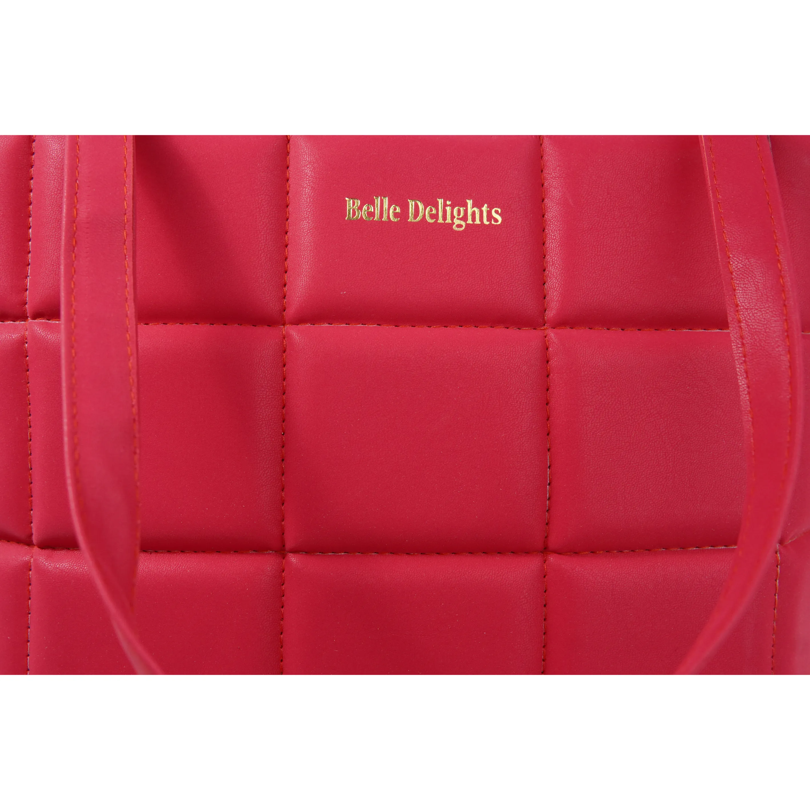 Pink Belle Luxe Tote Bag