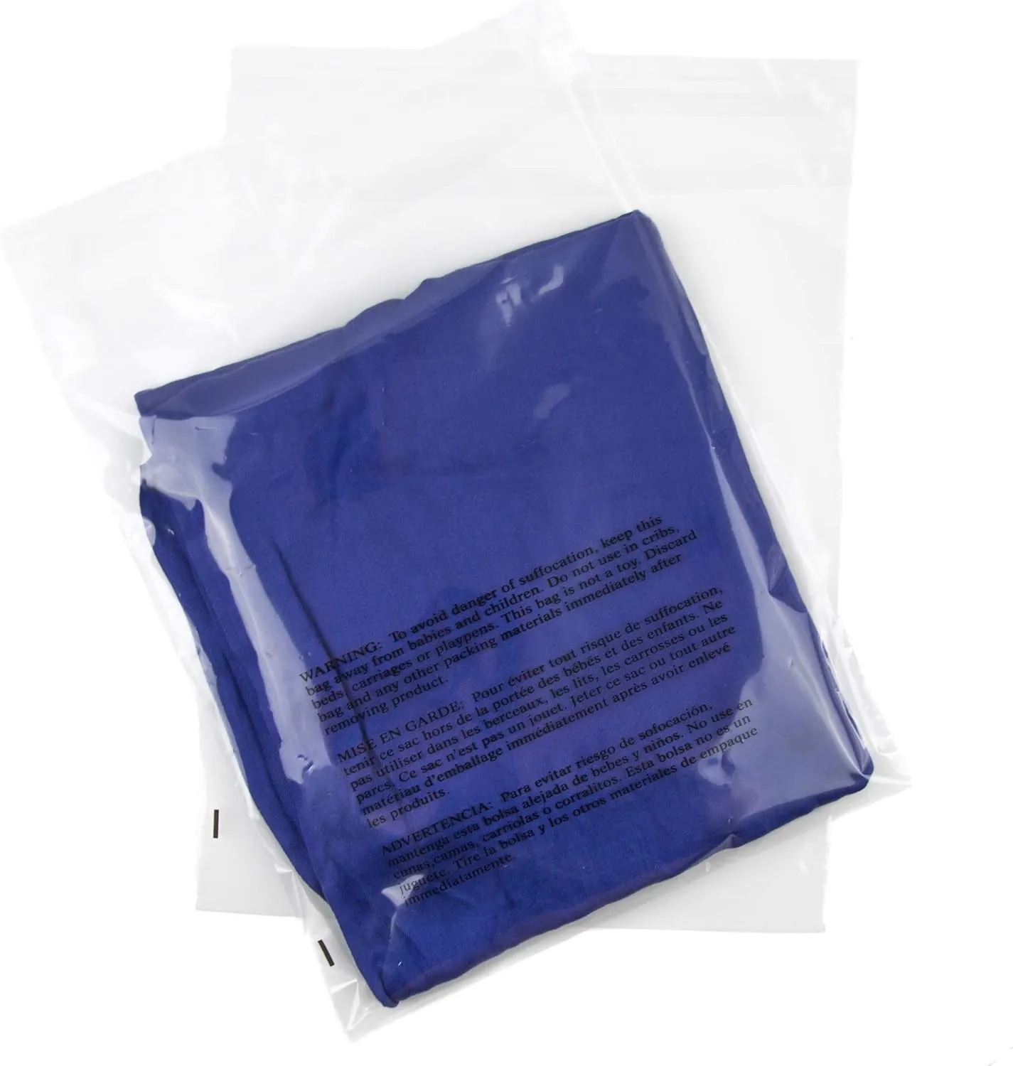 Poly Bags with Suffocation Warning 11x14 - Resealable - 200 Pack - Clear Poly Bags 11x14" - Packaging Bags - T-Shirt Bags - Retail Supply Co