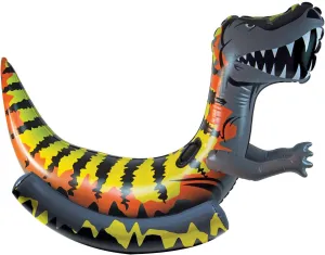 Poolmaster T-Rex Inflatable Ride-On Dinosaur Jumbo Swimming Pool Float Rider
